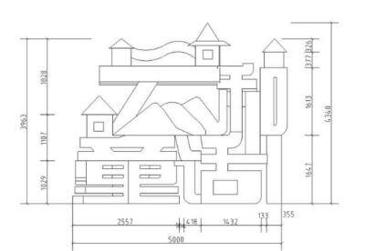云和高速入口不銹鋼《云和童話字》設(shè)計(jì)圖