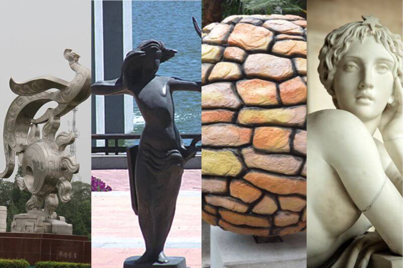 不同材質雕塑的優(yōu)點與缺點
