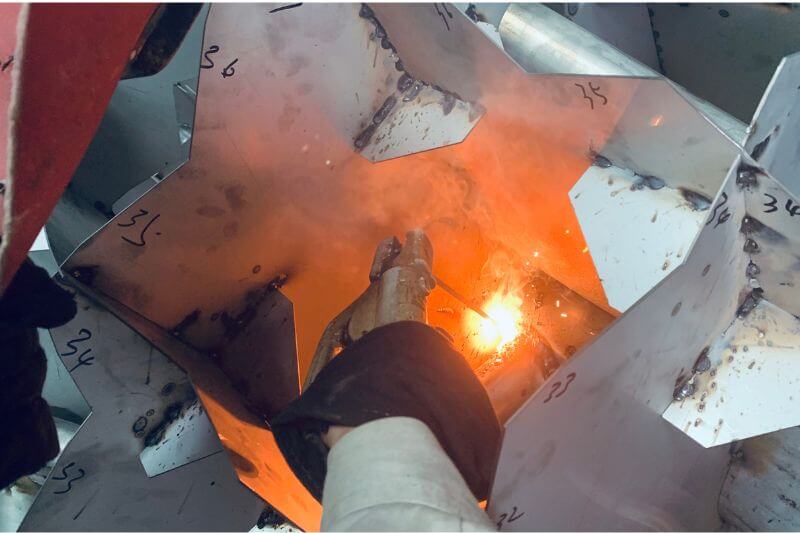 桂林華潤中心萬象城景觀雕塑制作細節(jié)圖