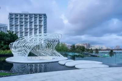 寧波紅星鉑瑞花園景觀亭