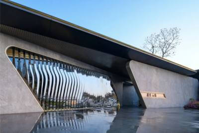 紹興祥生·雅居樂·云境不銹鋼景墻雕塑項(xiàng)目