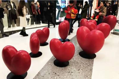 七夕將至，商場活動美陳雕塑推薦