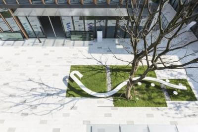 臺州園區(qū)不銹鋼樹桌吧臺