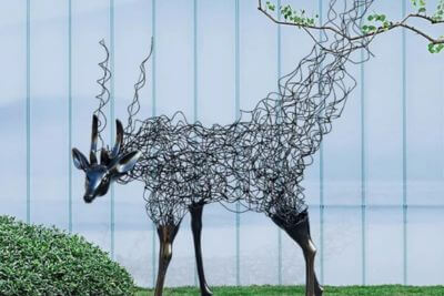 景觀小品分享《景觀鹿雕塑》